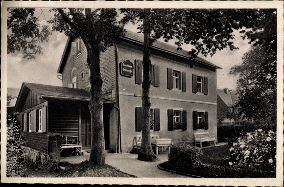 Postcard Bärenfels Altenberg in the Ore Mountains, Landhaus Heimwiese