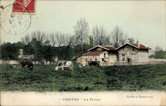 CPA Chatou Yvelines, La Ferme