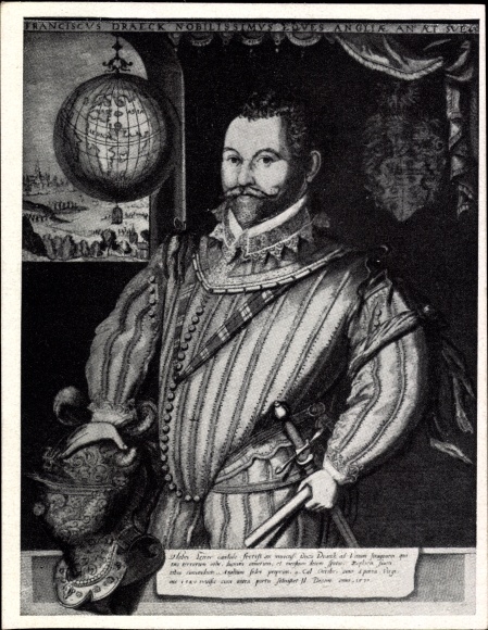 Collection picture Robbery State England, Sir Francis Drake