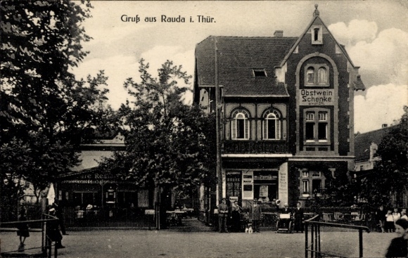 Ak Rauda in Thüringen, Obstweinschenke