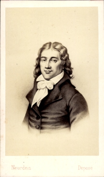 Carte de Visite Politiker Camille Desmoulins