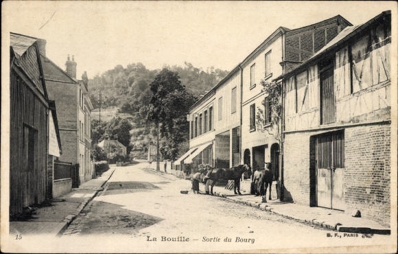 Postcard La Bouille Seine Maritime, outskirts