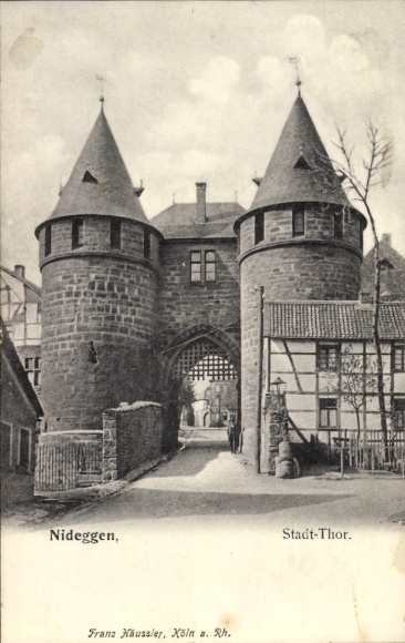 Ak Nideggen in der Eifel, Stadt-Tor