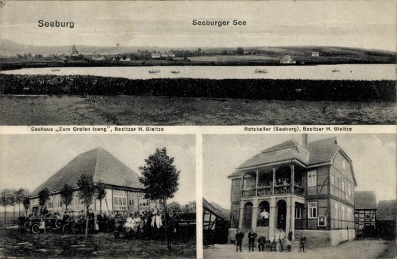 KP Seeburg im Eichsfeld Dolna Saksonia, Seeburger See, Seehaus Zum Grafen Isang, Ratskeller
