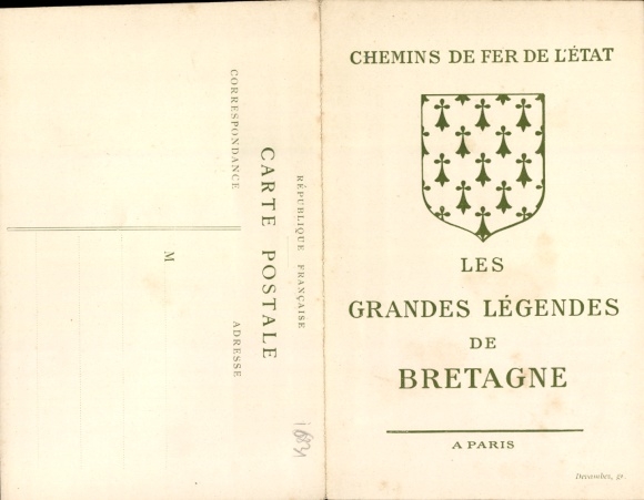 Klapp Ak Chemins de Fer de l'Etat, Les Grandes Legendes de Bretagne, l'Ogresse en de keuken