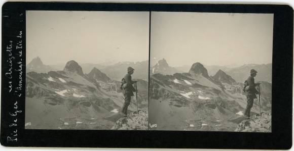 Stereo Photo Pyrénées Atlantiques, Pic de Ger