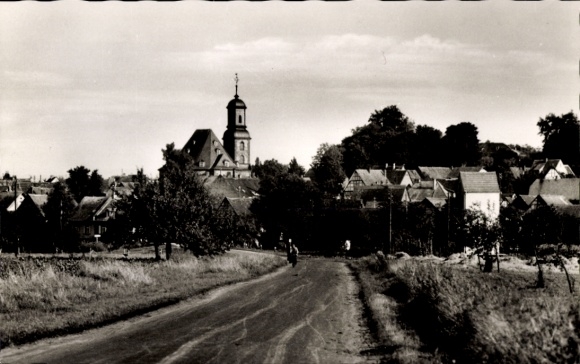 Photo Postcard Langenselbold, view of the town