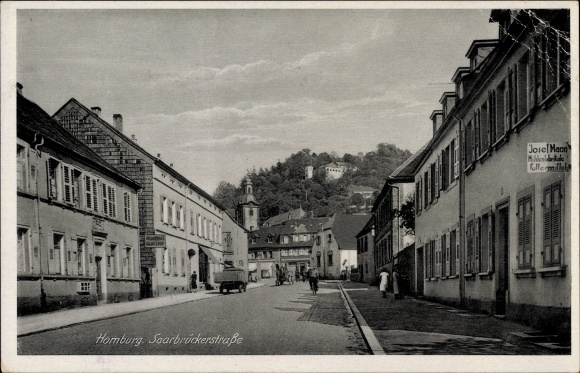 KP Homburg w dzielnicy Saarpfalz, działka przy Saarbrücker Strasse, marki młyna Josef Mann