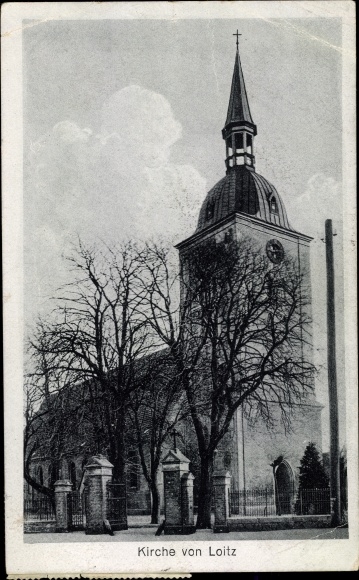 PC Loitz in Western Pomerania, church