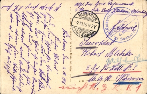 Postcard Burhave Butjadingen Wesermarsch, Müllers Gasthof