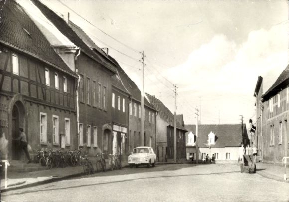 Ansichtkaart Roitzsch Sandersdorf Brehna Saksen Anhalt, Wilhelm Pieckstraat