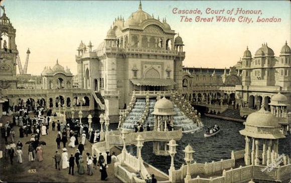 Set von 68 Ansichtskarten, London, Französisch - Britische Ausstellung 1908