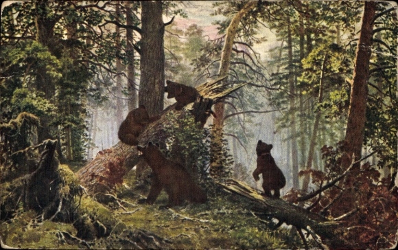 PC Paris I Louvre, Bears in the Forest
