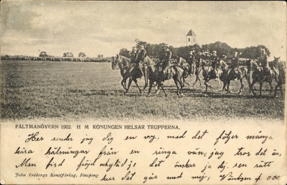 PC Sweden, Fältmanövern 1902, Konungen Helsar Trooperna