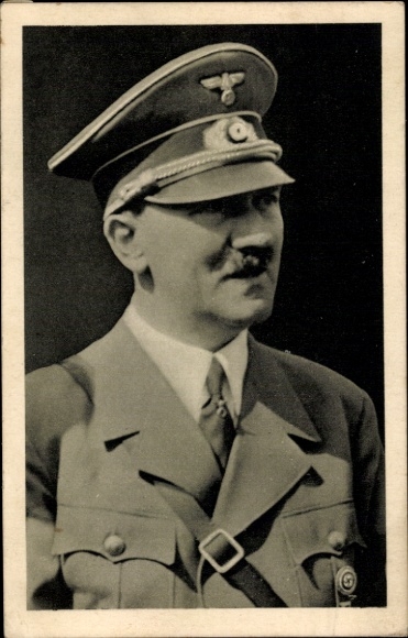 KP Führer i kanclerz Rzeszy Adolf Hitler, portret w mundurze partyjnym
