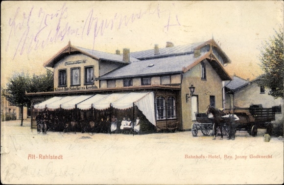 PC Hamburg Wandsbek Rahlstedt Altrahlstedt, Bahnhofshotel, owner Jonny Godknecht