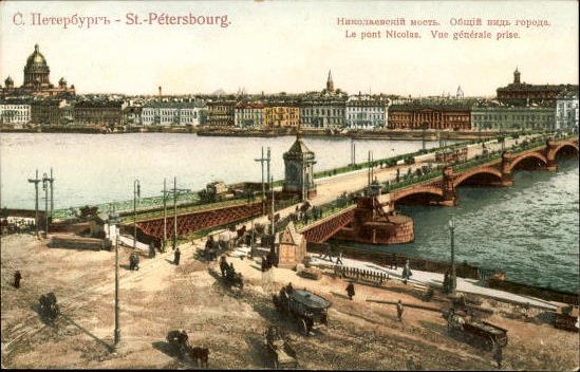 19 old PCs Saint Petersburg in Russia, various views
