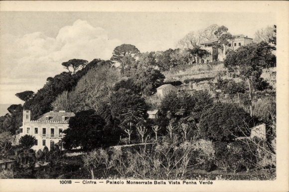 KP Sintra Cintra Portugalia, Palacio Monserrate, krajobraz, architektura