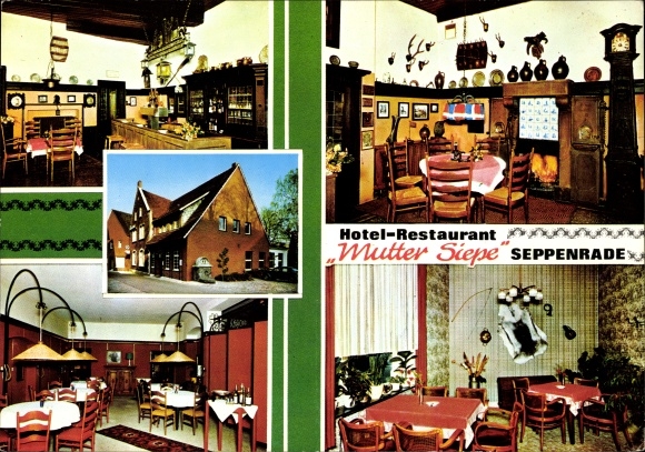 Postcard Seppenrade Lüdinghausen Münsterland, Hotel Mutter Siepe