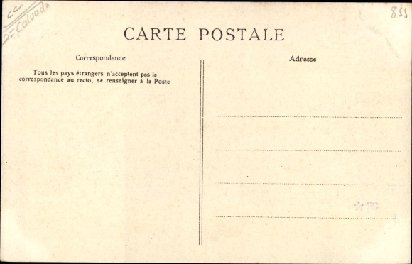 Postcard Saint-Pierre-sur-Dives Calvados, Banks of the Dives