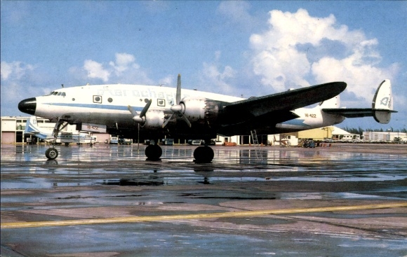 Ak Passagierflugzeug Aerochago, Lockheed L-749 Constellation, HI-472