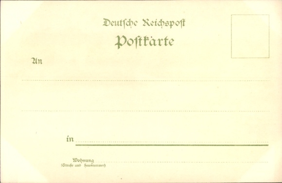 Postcard Leipzig, Historic Building, Trade Fair, Saxon-Thuringian Industry and Commerce Exhibition
