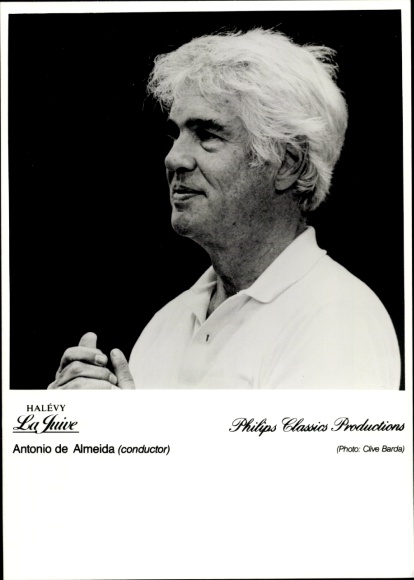 Foto Antonio de Almeida, Dirigent