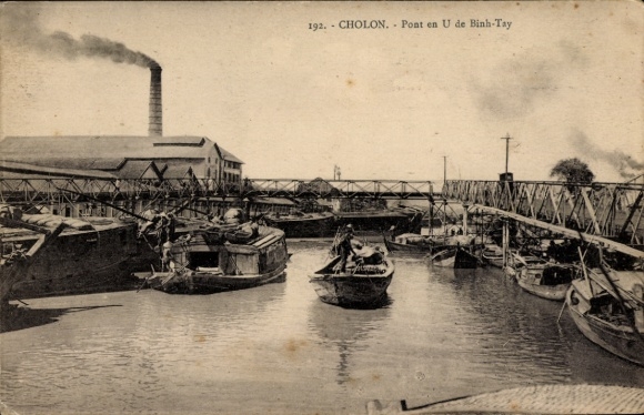 CPA Cholon Vietnam, Pont en U de Binh-Tay