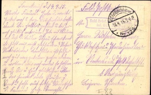 Postcard Raon sur Plaine Lorraine Vosges, train station