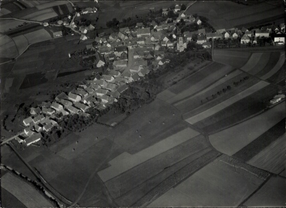 Foto Weidenbach in Mittelfranken, Fliegeraufnahme