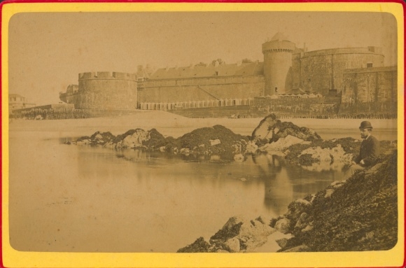 Cabinet photo Saint Malo Ille et Vilaine Bretagne, Le Chateau, north coast