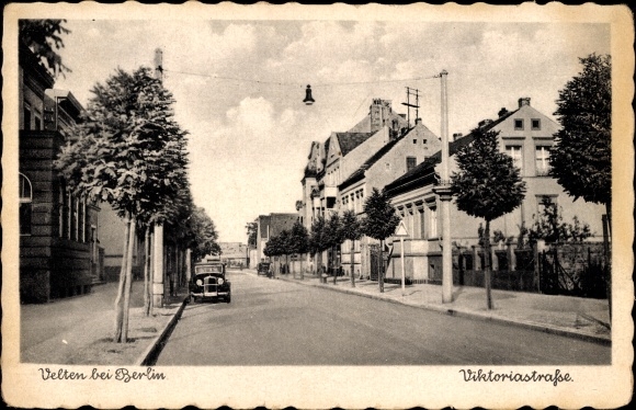 PC Velten in the Mark, Viktoriastrasse, car
