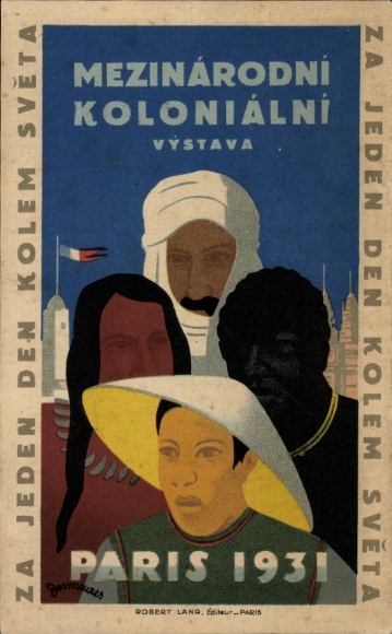 Ak Paris 1931, Internationale Kolonialausstellung