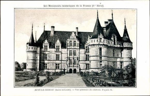 96 old PCs with description and cover, monuments in France