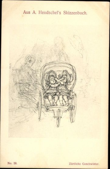 5 old PCs Albert Hendschel, various views
