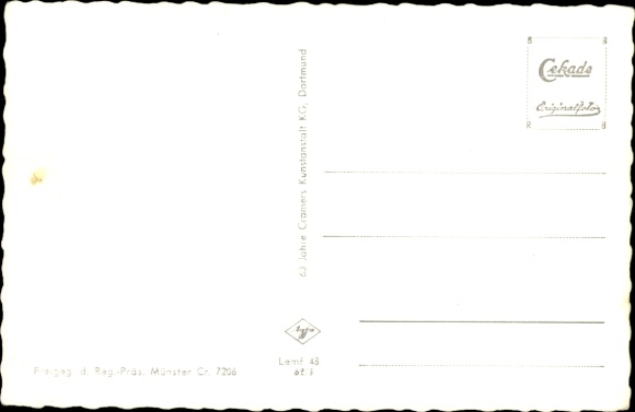 Postcard Hüde am Dümmer Lower Saxony, aerial photograph