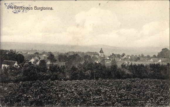 PC Burgtonna Tonna Thuringia, total view of the place