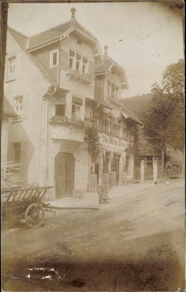 Photo Postcard Baiersbronn in the Black Forest, painter Chr. Müller
