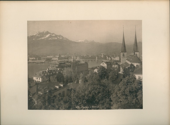 Photo Lucerne city Switzerland, panorama, church