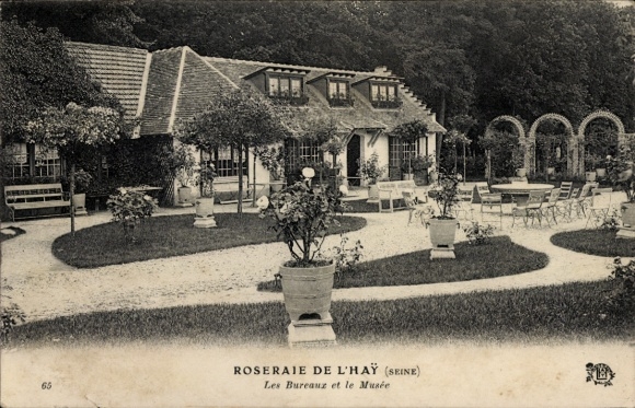 Ak L'Haÿ les Roses Val de Marne, Bureaux, Musee