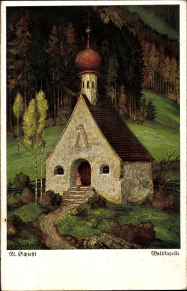 Artist PC Schiestl, Matthew, forest chapel