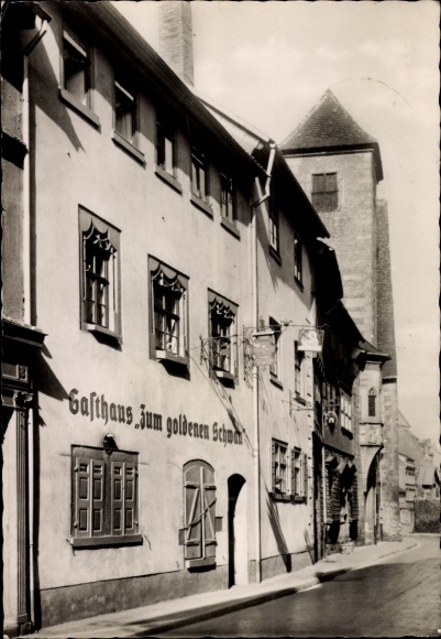 PC Erfurt in Thuringia, Gasthof Zum goldenen Schwan in Michaelisstrasse