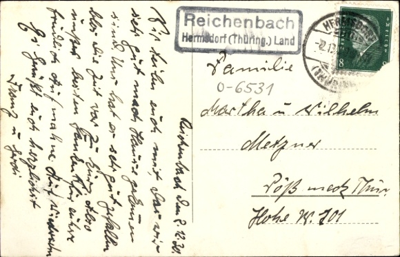 KP Reichenbach w Turyngii, Villa Gottlieb, Restauracja Scheiding