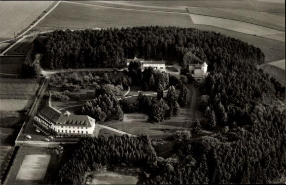 Postcard Beverungen in North Rhine Westphalia, aerial photograph of the GTB Heim Elisenhöhe