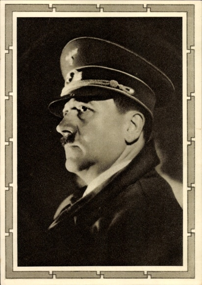 Postwaardestuk Ak Führer en Rijkskanselier Adolf Hitler, portret