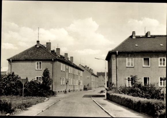 Ak Trebsen an der Mulde Sachsen, Straße des Aufbaus