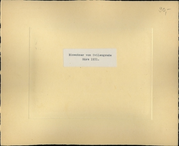 foto Svilengrad Bulgarije, inwoners van de stad, maart 1931