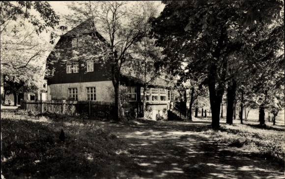 Ak Hartmannsdorf in Sachsen, Talsperren Café