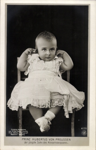 KP Książę Hubertus z Prus, portret