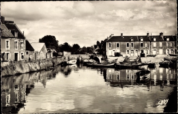 Ak Isigny sur Mer Calvados, La Cale
